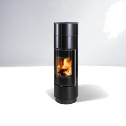 Krbová kamna DELIA EXTRA černá - keramika černá