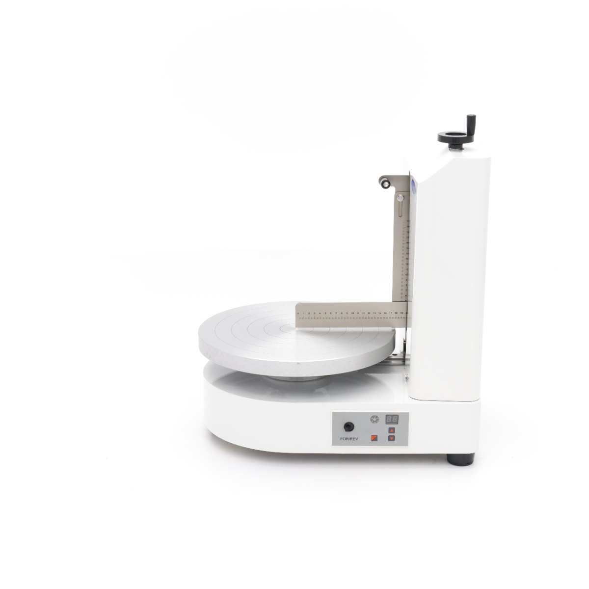 Tortadíszítő gép – Ø 36,4 cm – fehér - Image 13