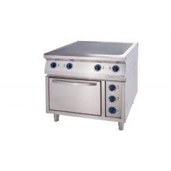 E-C-TG RHB-4/700 Sklokeramický sporák - 4 plotýnkový Varianta: Vařidlová část