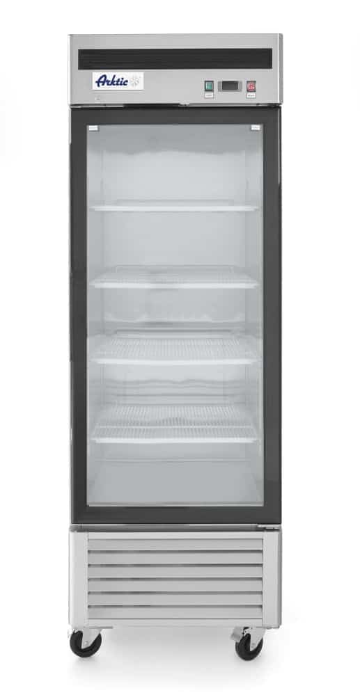 Lednice 610 l Kitchen Line se skleněnými dveřmi, Arktic, Kitchen Line, 610L, 230V/280W, 685x800x(H)2135mm