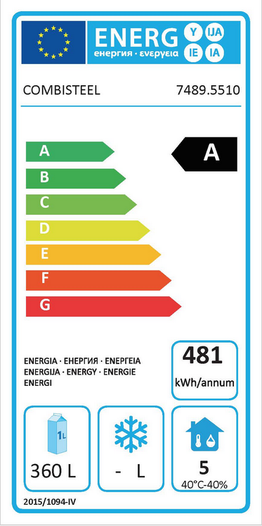 CS700 Chladící pult 7489A 551 ENERGY LINE