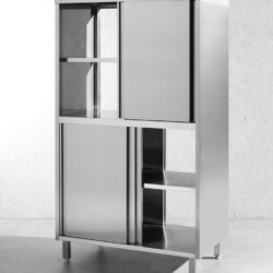 Průchozí skříň s posuvnými dveřmi, HENDI, 80x50x180cm