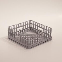 Stojan na skleněné talíře do myčky nádobí - 40 x 40 cm