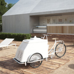 Zmrzlinový vozík na kole PUSHY BIKE