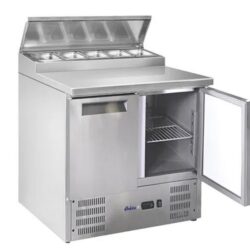 Dvoudveřový chladicí stůl s nástavcem, Arktic 247 L