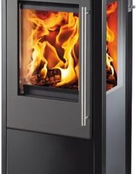Krbová kamna EIFFEL černá lesklá