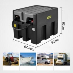 Mobilní přečerpávací nádrž na naftu kapacita 220 litrů