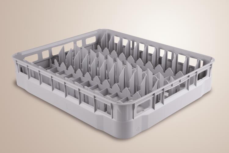 Stojan na talíře do myčky nádobí - 50 x 60 cm - 24 přihrádek