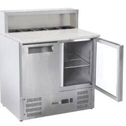 Chladicí stoly s nástavbou a žulovou deskou, Arktic, 247L