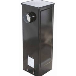 KERPEN II - černý smalt, šamotová vyzdívka