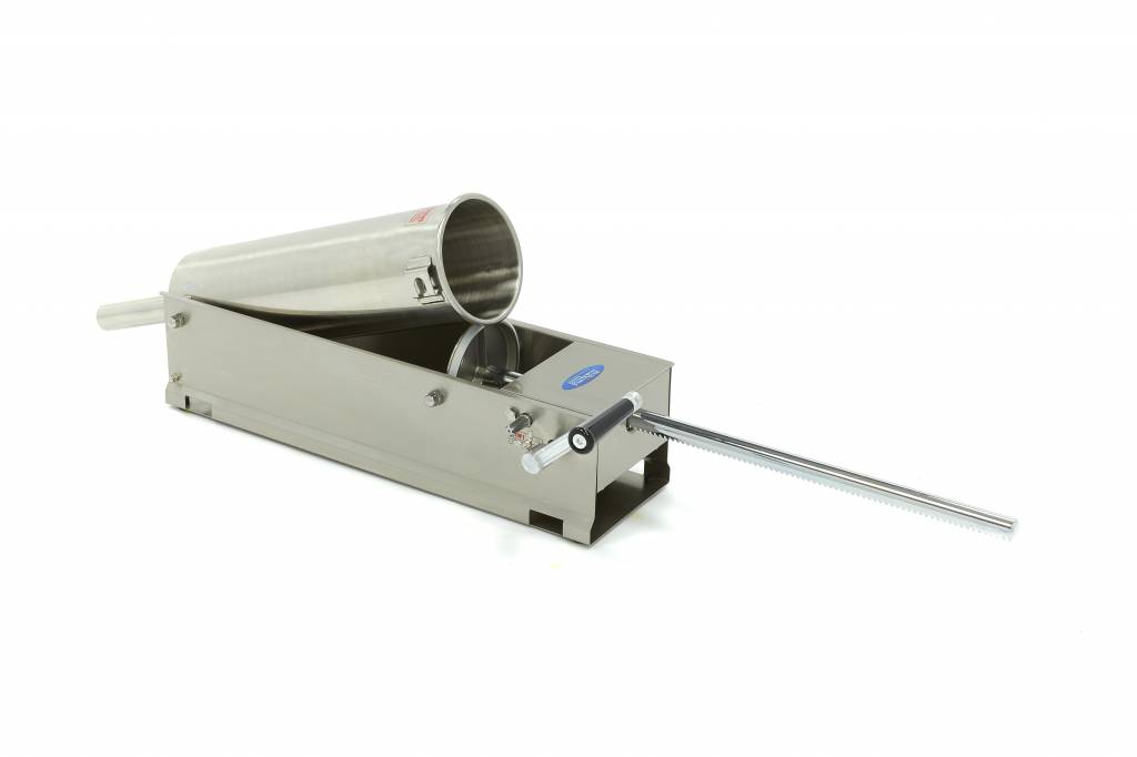 7 l-es kolbásztöltő tartály - vízszintes - 4 töltőcsővel - Image 15