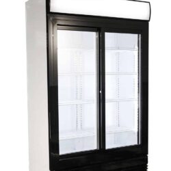 Chladnička CS 7455A 1395 posuvné prosklené 750SL