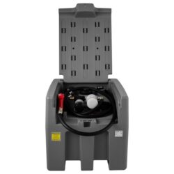 Mobilní přečerpávací nádrž na naftu kapacita 220 litrů šedá