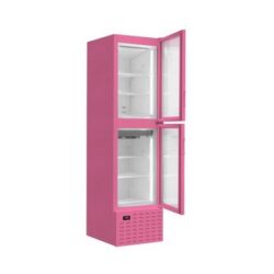 Chladnička / mraznička skleněnými dvířky DUO VDTT