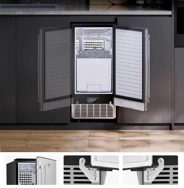 Beépített jégkészítő 36 kg/nap leeresztő szivattyúval - Image 7