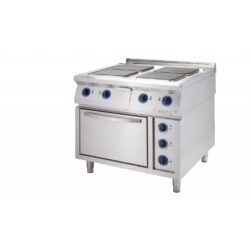 E-C-4/700 Elektrický sporák - 4 plotýnkový Varianta: Vařidlová část