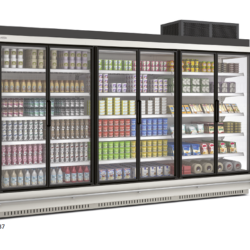 Plug-in přístěnná vitrína CPMG-22333-12M 255*89*125 křídlové dveře