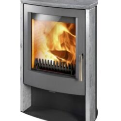 Krbová kamna ALVESTA II šedá - mastek