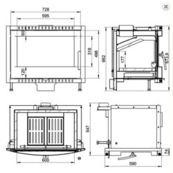 LIVORNO - černá s rámečkem