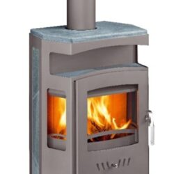 Krbová kamna ORSTED, sv. šedá/serpentino