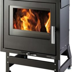 Krbová vložka VESUVIO II 1S, černá/litinová dvířka