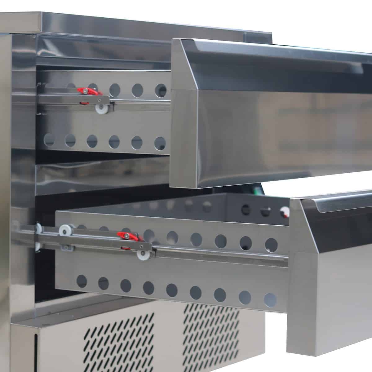 Chladící / mrazící podedstavba CS1 2X 1/1GN 1 zásuvka