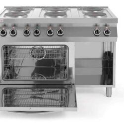 Elektrický sporák s elektrickou troubou GN 1/1