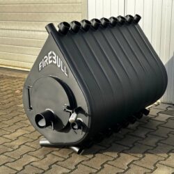 Teplovzdušná kamna Firebull S18 , 45kW/900m3 Prosklená