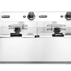 Fritéza - 2x 6L, HENDI, Kitchen Line, 6600W
