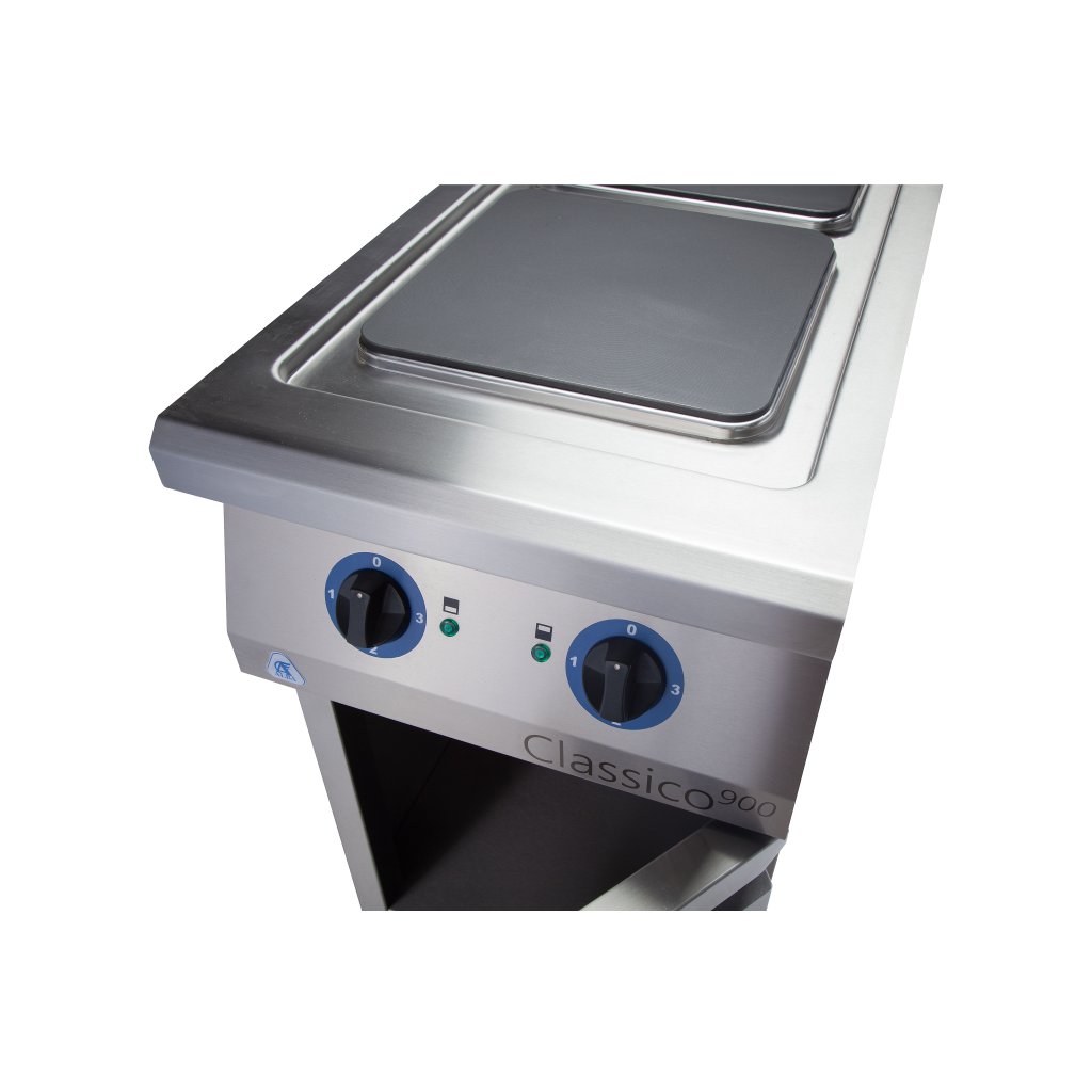 ALBA EC-2/900 Elektromos tűzhely - 2 főzőlap F - szabad hellyel - Image 3