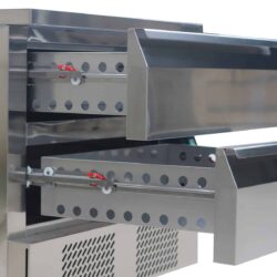 Chladící/mrazící podestavba CS2 6X GN1/1 2 zásuvky