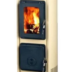 Verona b ,  béžový smalt -stáložárná kamna