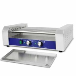 Opékač párků - roller 9 válců nerez