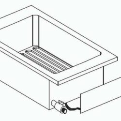 Vestavná elektrická fritéza CSEL 1X10L