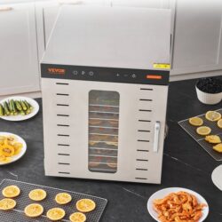 Sušička potravin Nerezová ocel 1000W sušení ovoce