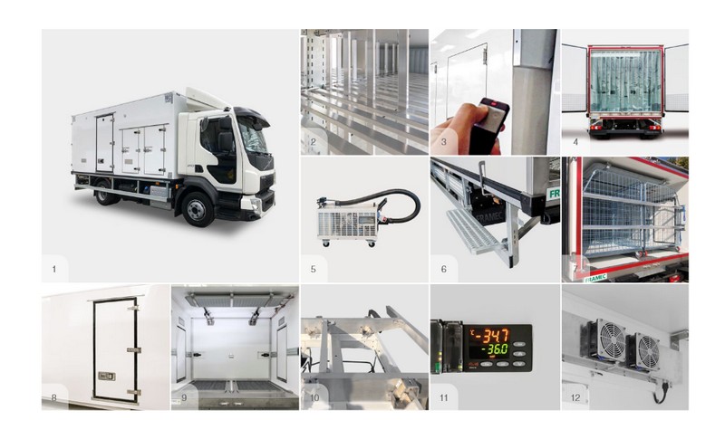 Chladicí nástavby pro dodávkové vozy na míru