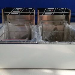 Gastro fritéza dvojitá 2 x 10 litrů