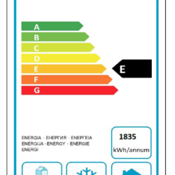 Chladnička CS SS prosklená  1400 LTR