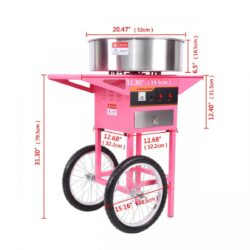 Stroj na cukrovou vatu Vozík 1kW