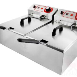 Elektrická fritéza dvojitá 2 x 10L 3+3kW