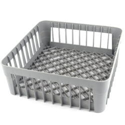 Stojan na skleněné talíře do myčky nádobí - 40 x 40 cm