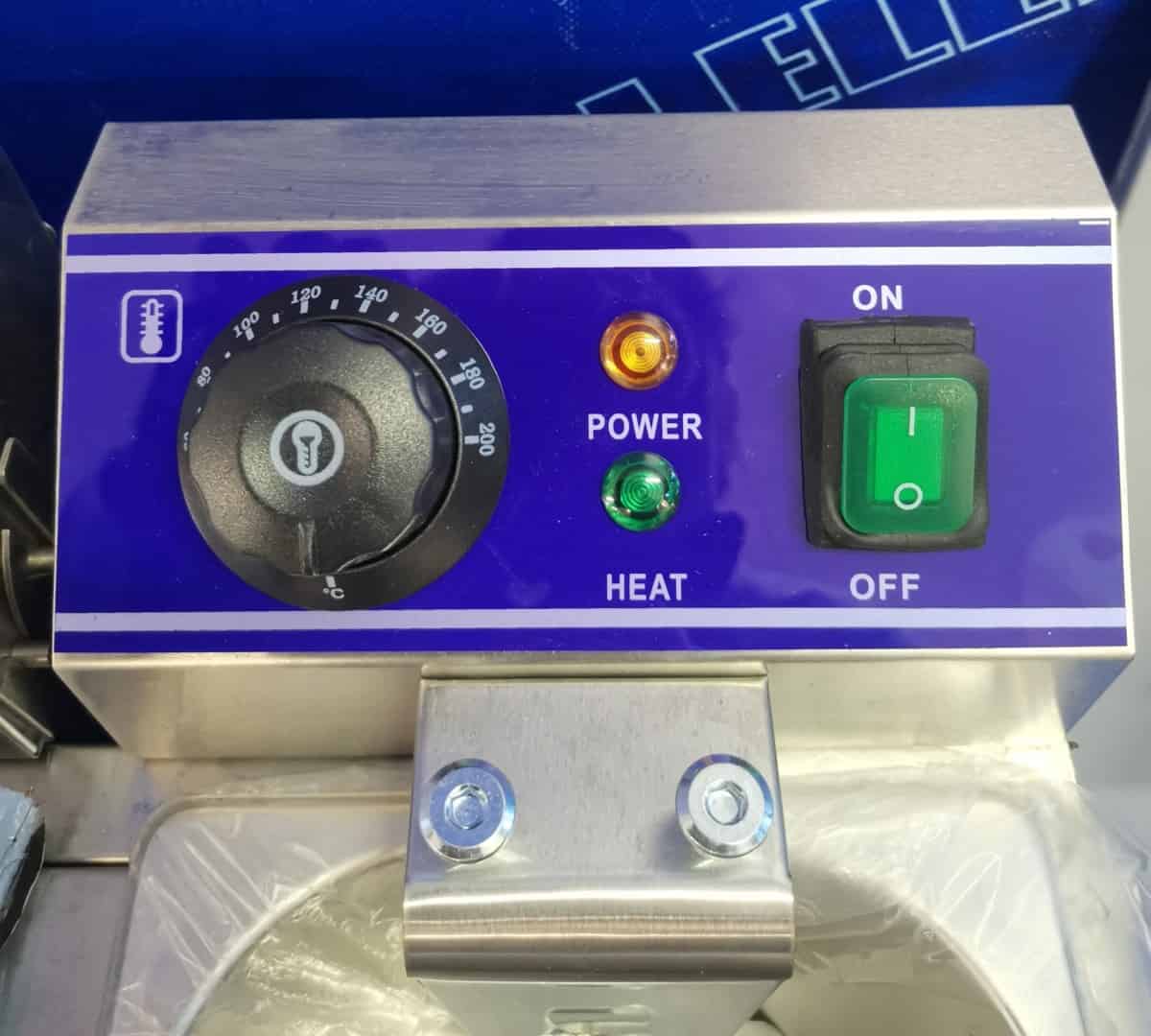 Gastro fritéza 2 x 8 litrů 6kW hluboká