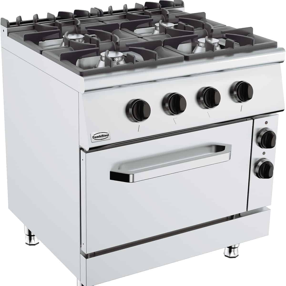 CS900 Plynový sporák s el.troubou 4hořáky