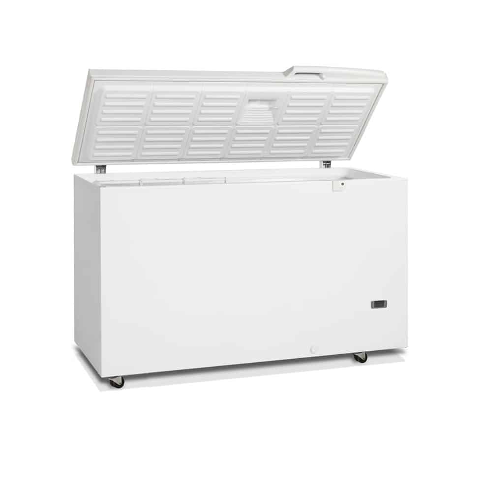 Hlubokomrazicí pultová mraznička, plné víko TEFCOLD SE40-45