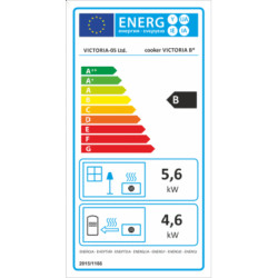 Sporák na tuhá paliva s teplovodním výměníkem VICTORIA B