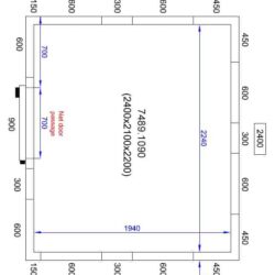 Chladící box CS 2400X2100X2200