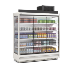 Plug-in přístěnná vitrína CPMG-20133-12M 239*79*125 křídlové dveře