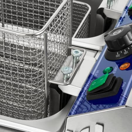 Gastro fritéza 2 x 8 litrů 6kW hluboká