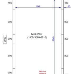 Chladící box CS 1800X3000X2010