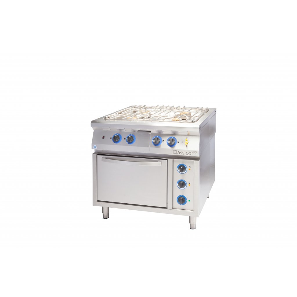 G-C-4/900 Plynový sporák - 4 hořákový Varianta: EO (PB) Trouba - propan - butan